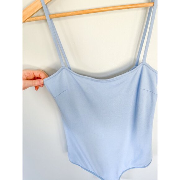 Free People Intimately Square Neck Cheeky Bottom Camisole Bodysuit - Picture 9 of 13